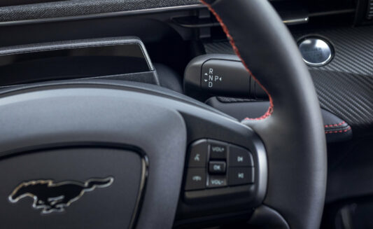 Preproduction model with optional equipment and extra cost color option shown.