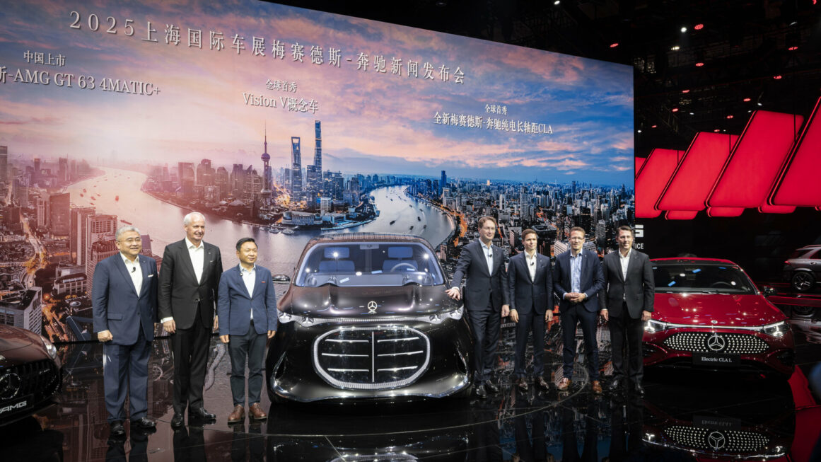Mercedes Benz präsentiert auf der Auto Shanghai 2025 bahnbrechende neue Fahrzeuge und Technologien Mercedes Benz to showcase groundbreaking new vehicles and tech at Auto Shanghai 2025