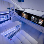 Der Beginn einer neuen Ära: Der Vision V gibt einen Ausblick auf ein neues Segment luxuriöser Limousinen Dawn of a new era: the Vision V provides a glimpse of a new segment of luxury limousines