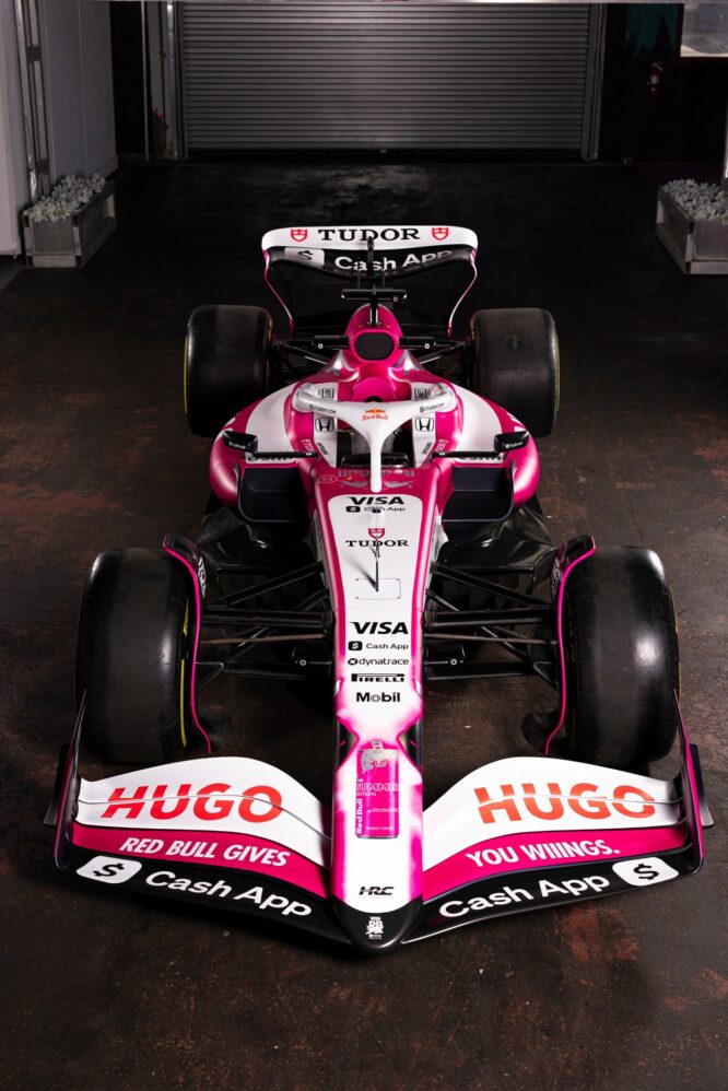 Visa Cash App Racing Bulls custom livery