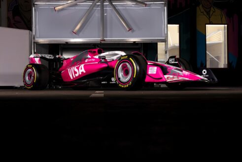 Visa Cash App Racing Bulls custom livery