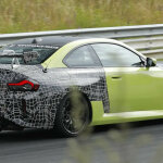 BMW M2 Track Pack spy shot 2025 (5)