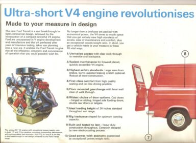 1965 Ford Transit brochure page 3