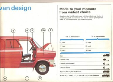 1965 Ford Transit brochure page 4