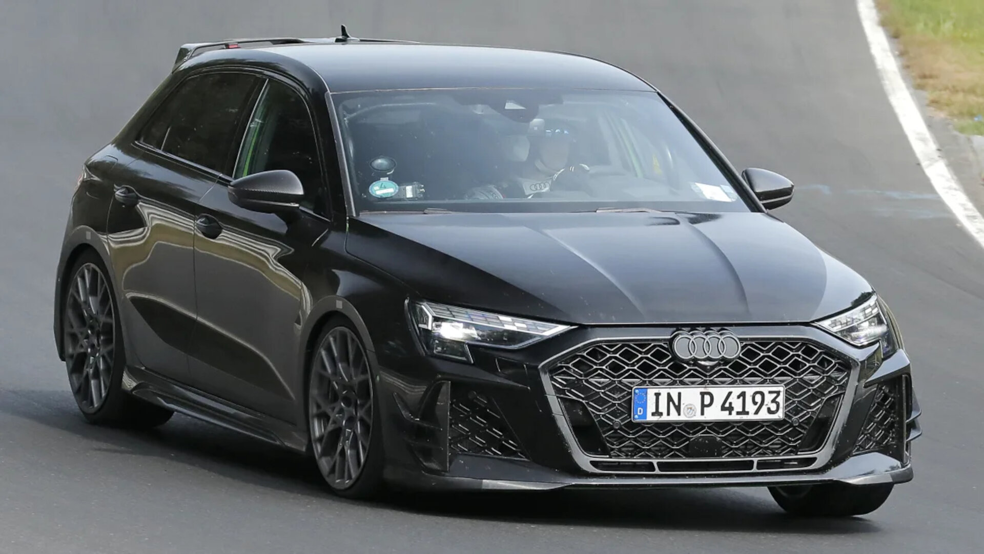 Audi RS3 final edition spy shots (1)