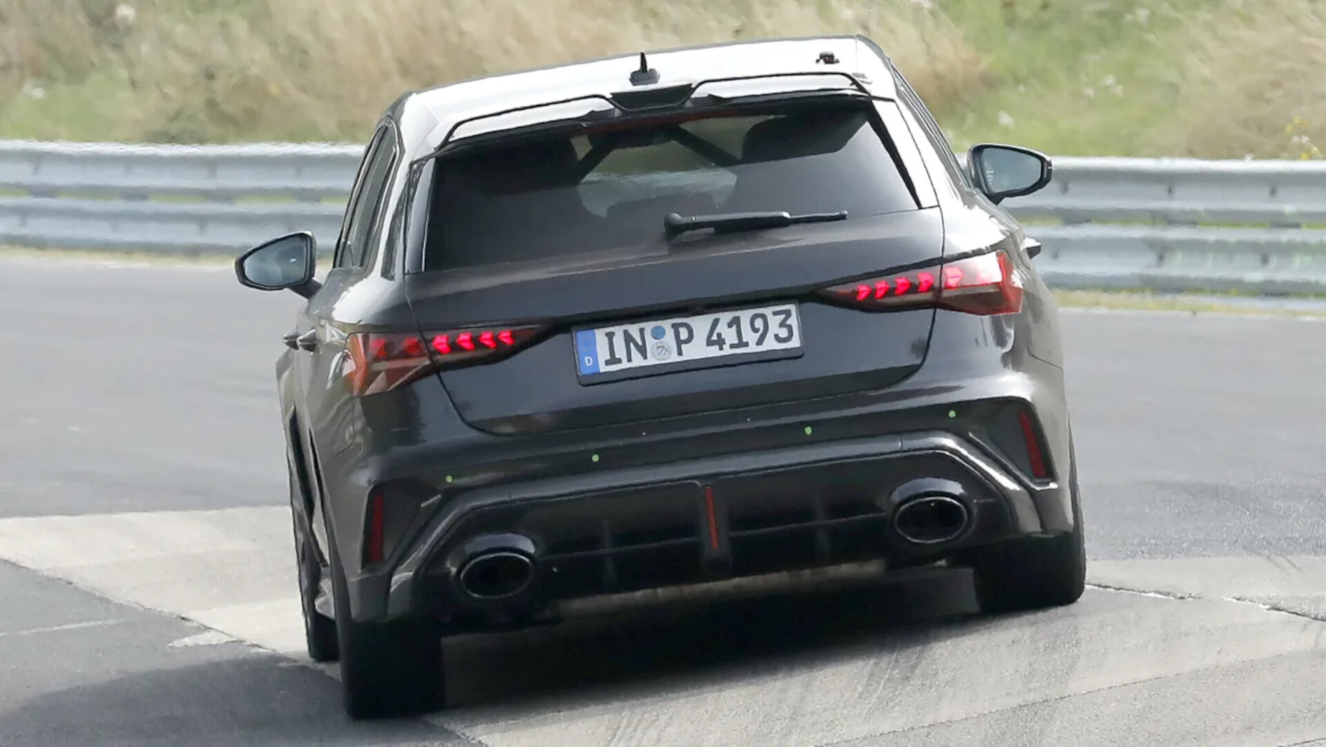 Audi RS3 final edition spy shots (5)