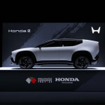 Image of in stadium exhibit of Honda 0 SUV Prototype