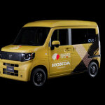 Men’s/Women’s Marathon official timing vehicle (Honda N VAN e:)