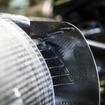 Mercedes AMG PETRONAS F1 Team debuts bio based carbon fibre composite material on rear wheel shields of W16 race car