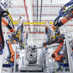 Produktionsstart der elektrischen Antriebseinheiten für den Mercedes Benz GLC bei Tochter Star Assembly Start of production of Mercedes Benz GLC electric drive units at subsidiary Star Assembly