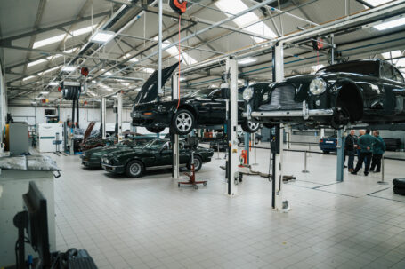 The Heritage Workshop at the Aston Martin Works 70th anniversary event
