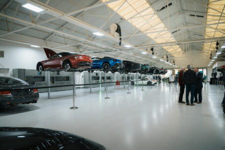 The Modern Workshop at the Aston Martin Works 70th anniversary event