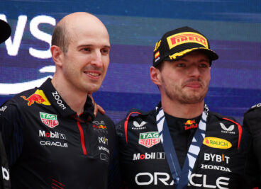 F1 David Mart & Max Verstappen (Red Bull)