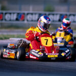 Jenson Button karting