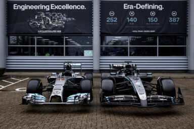 F1 Mercedes celebrates turbo hybrid V6 era (3)