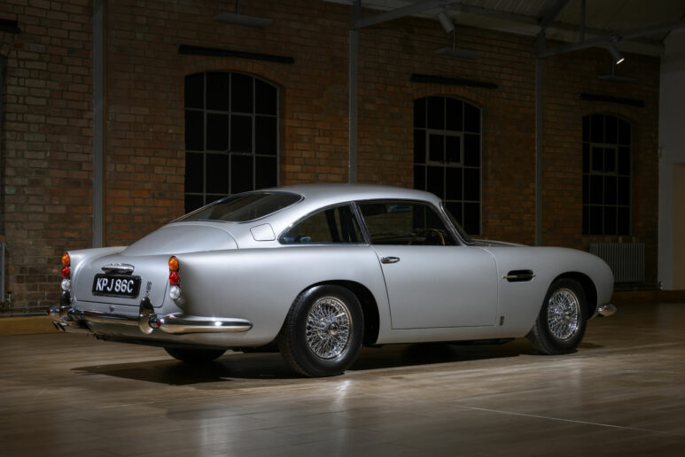 Mr and Mrs Williams' 1965 Aston Martin DB5 Vantage, post restoration at Aston Martin Works (03)