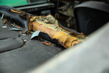 Mr and Mrs Williams' 1965 DB5 Vantage pre restoration in 2022 (14)