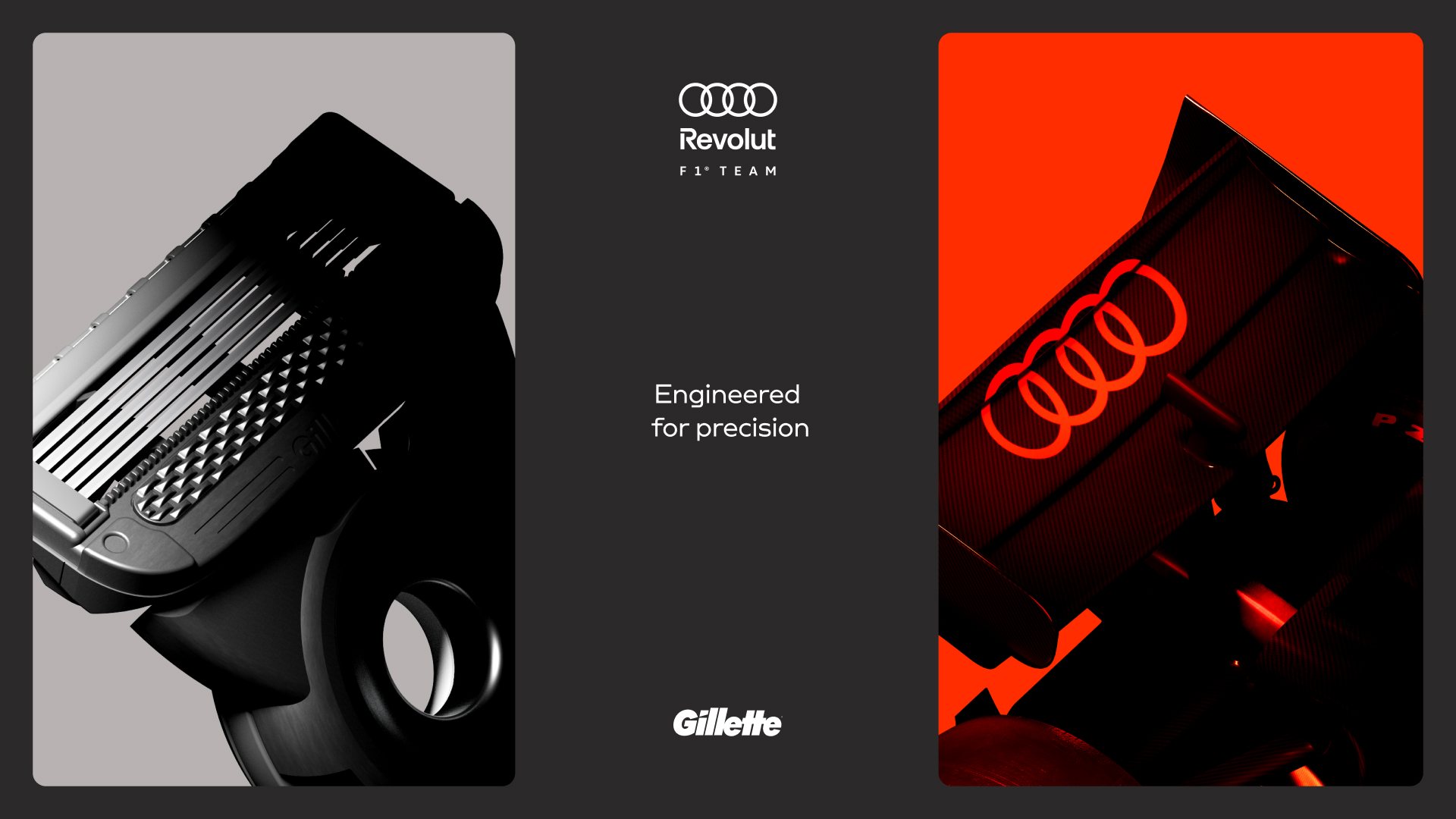 AudiF1 Gillette Partnership AudiF1 Gillette Partnership