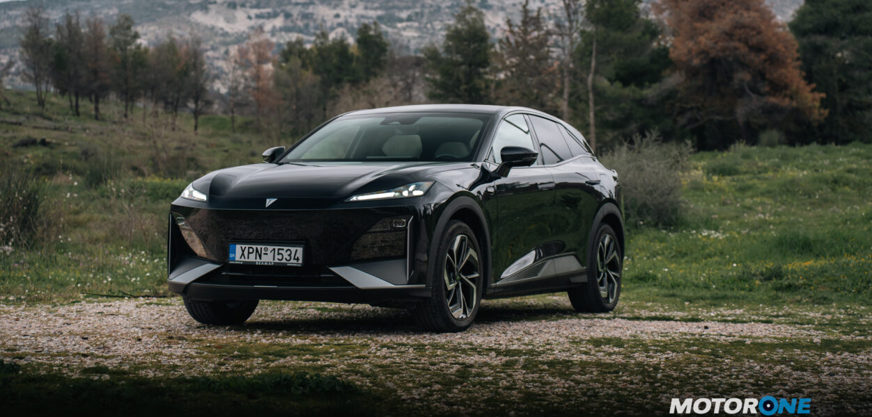 Changan Deepal S07 black test drive 2