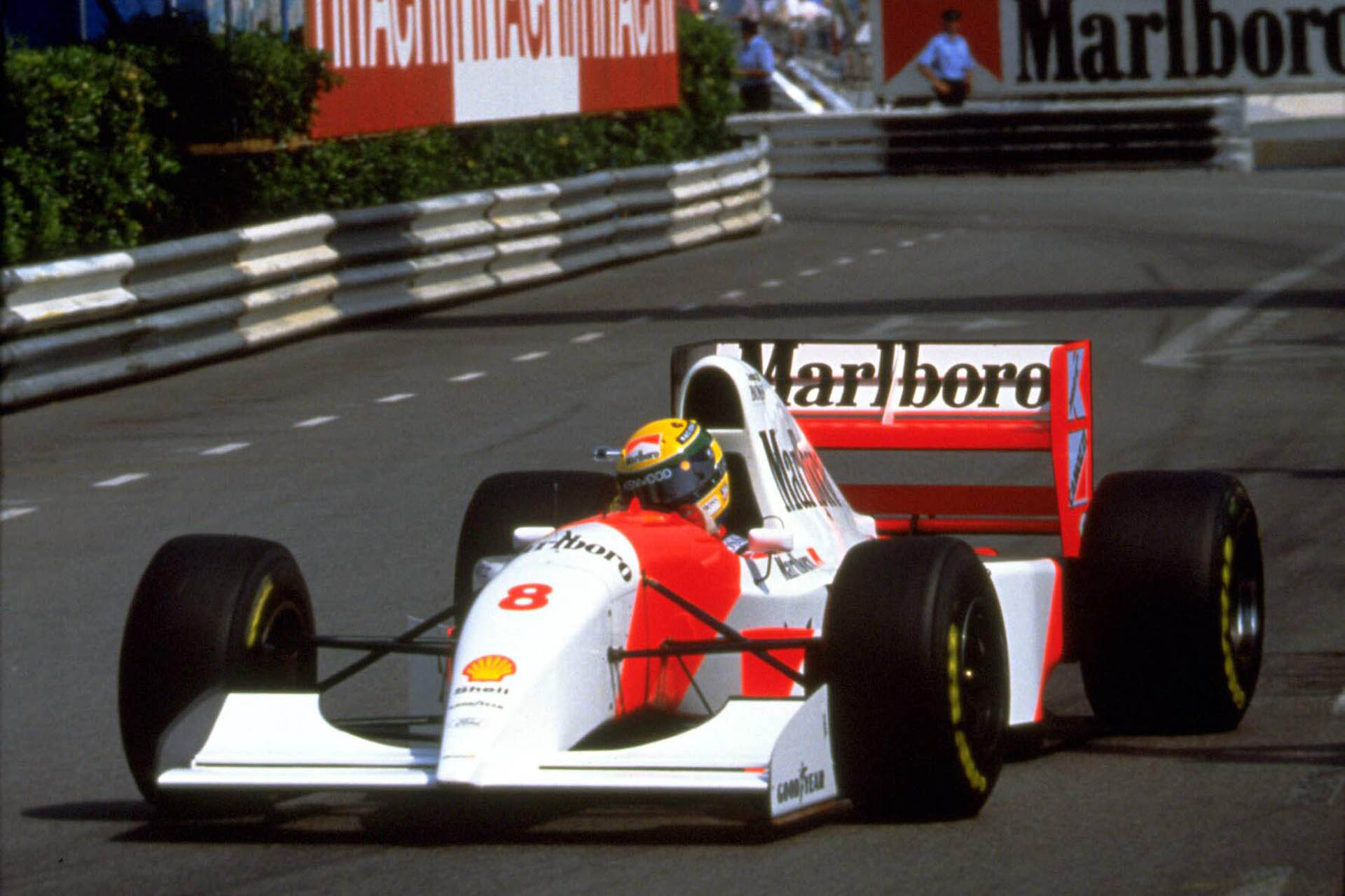 F1 Ayrton Senna (McLaren Ford) 1993 Monaco GP