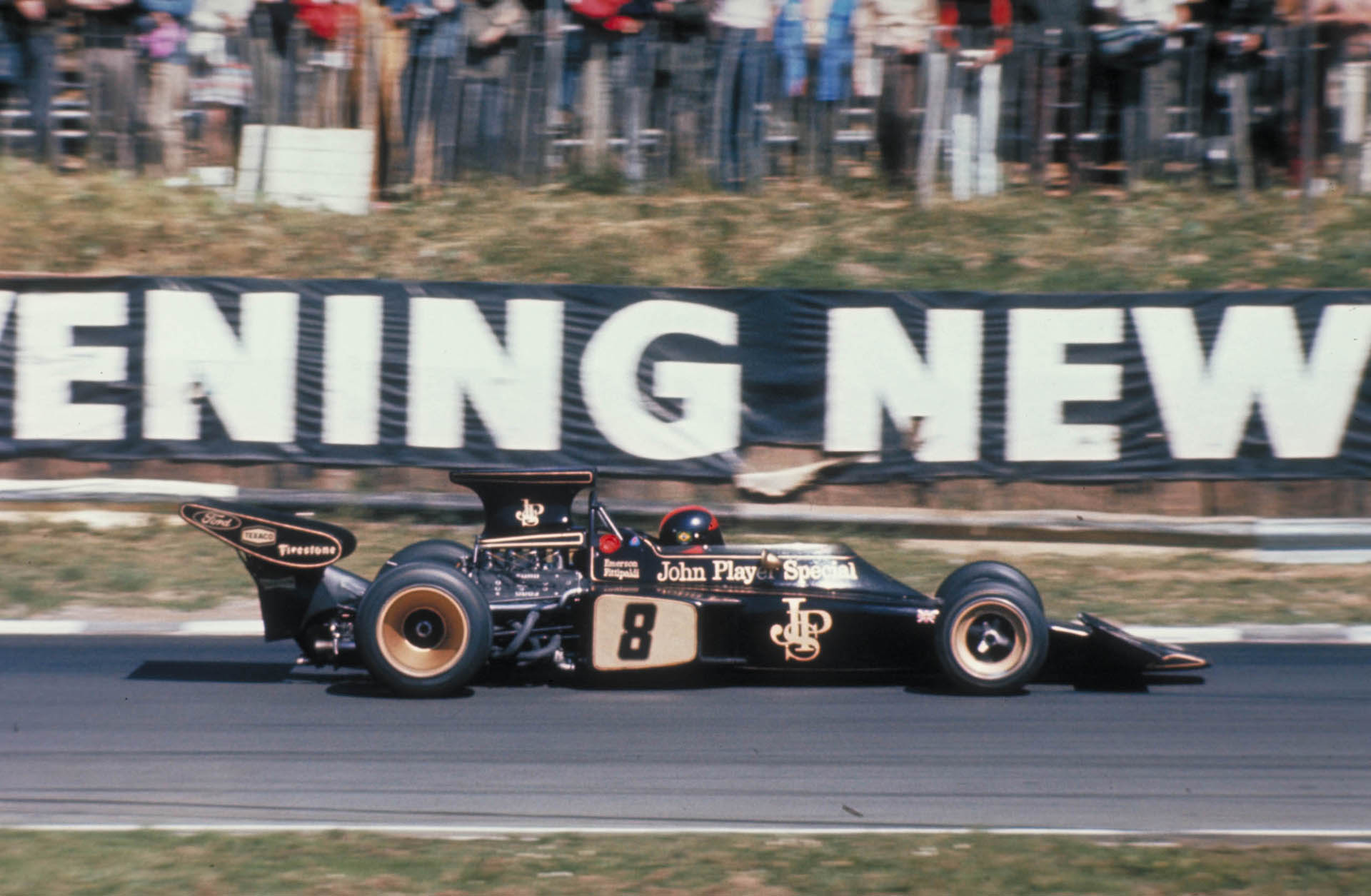 F1 Emerson Fittipaldi (Lotus Ford) 1972 British GP