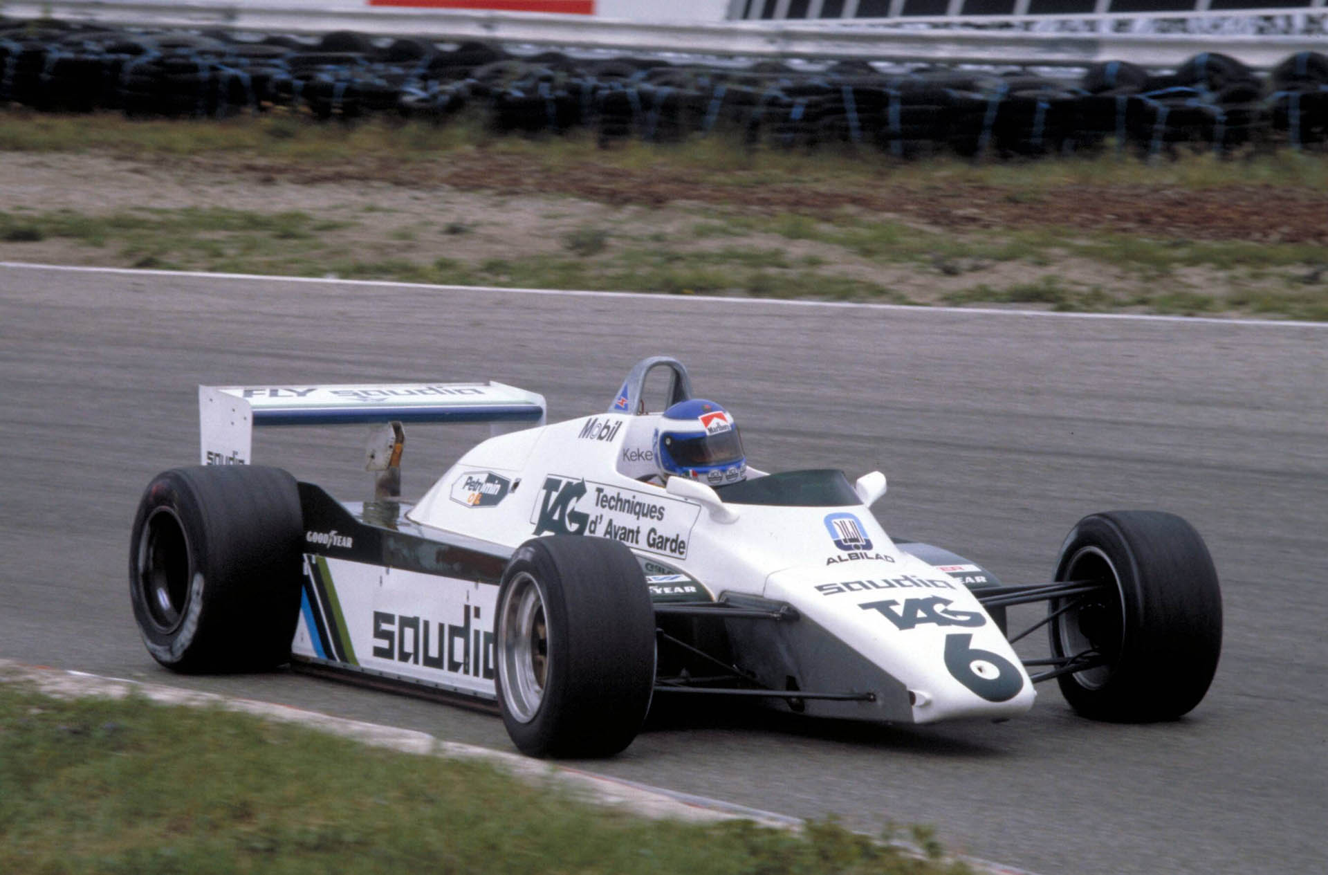 F1 Keke Rosberg (Williams Ford) 1982 Dutch GP