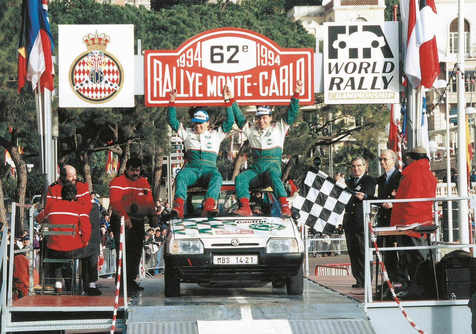 skoda favorit rallye monte carlo 1994