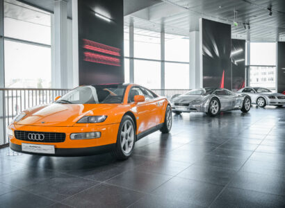 Audi quattro Spyder (1991), Audi Avus quattro (1991) and Audi TT show car (1995)