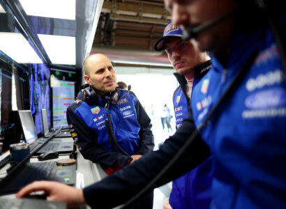 F1 Gianpiero Lambiase & Max Verstappen (Red Bull)