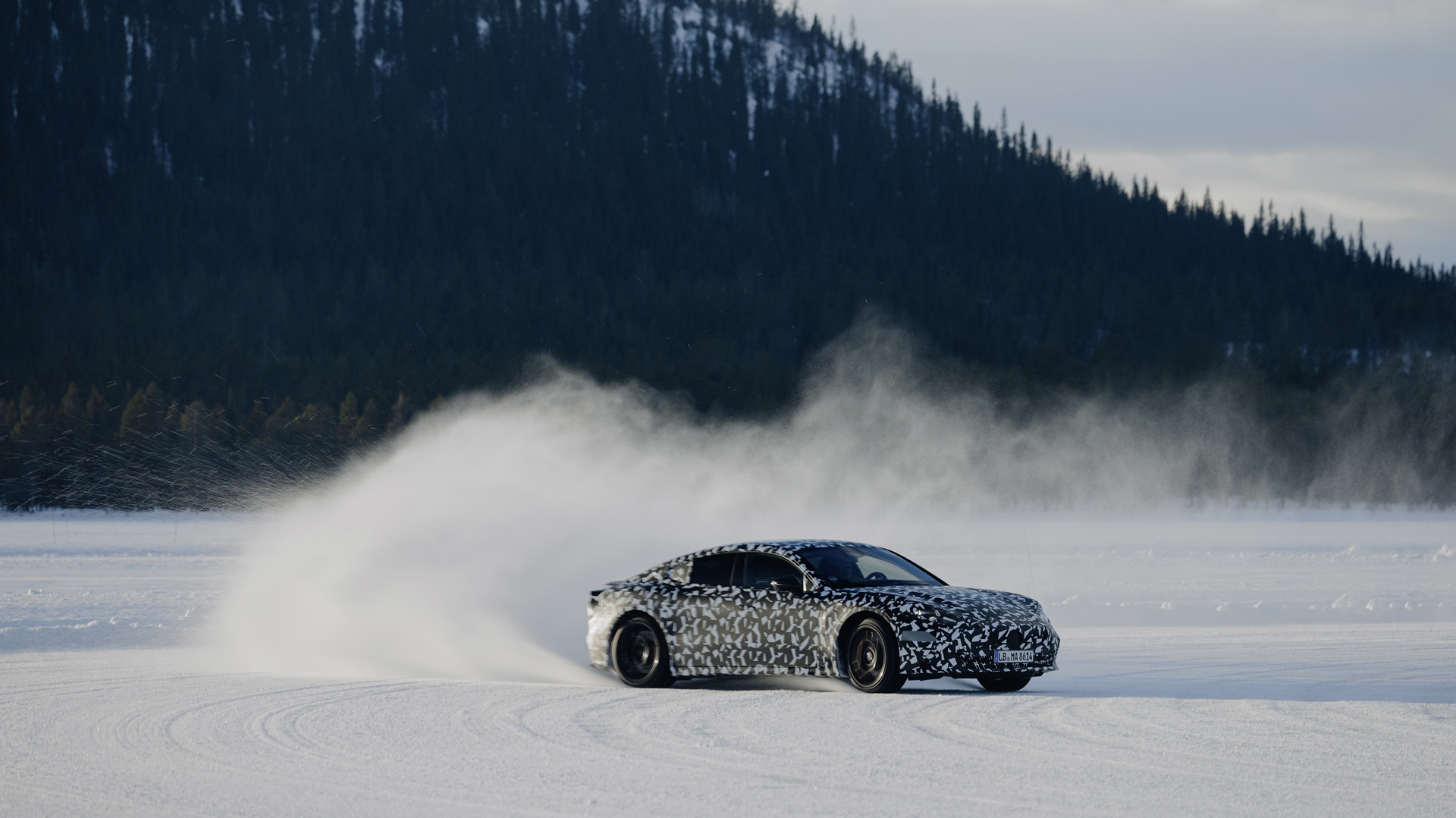 Mercedes AMG GT 4 Door Coupe prototype testing (1)