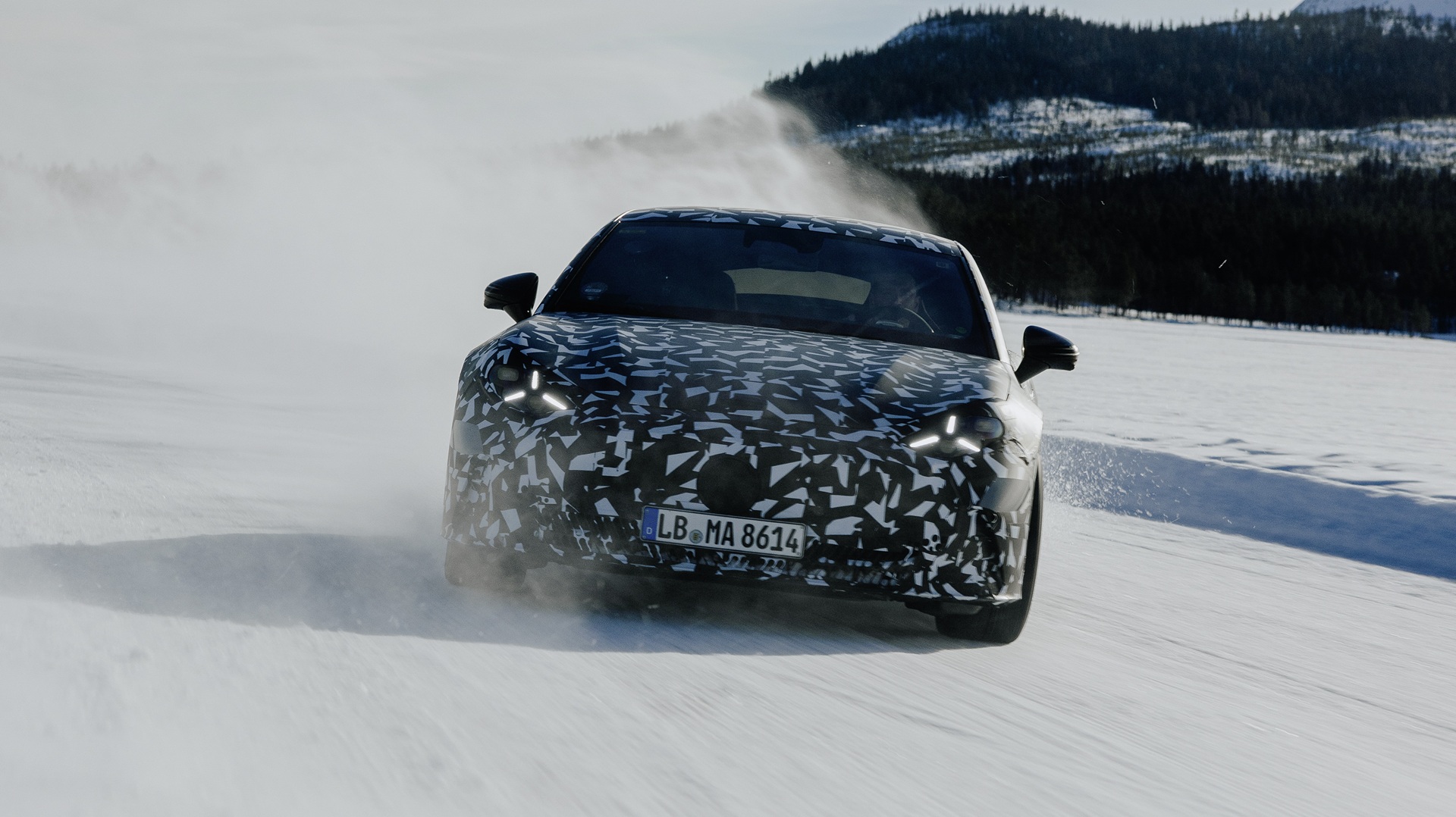 Mercedes AMG GT 4 Door Coupe prototype testing (3)