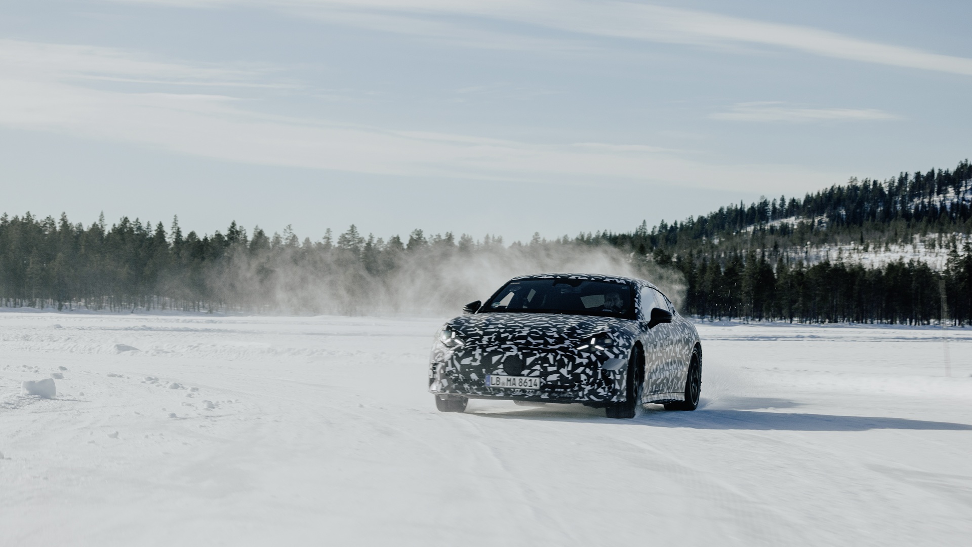Mercedes AMG GT 4 Door Coupe prototype testing (4)
