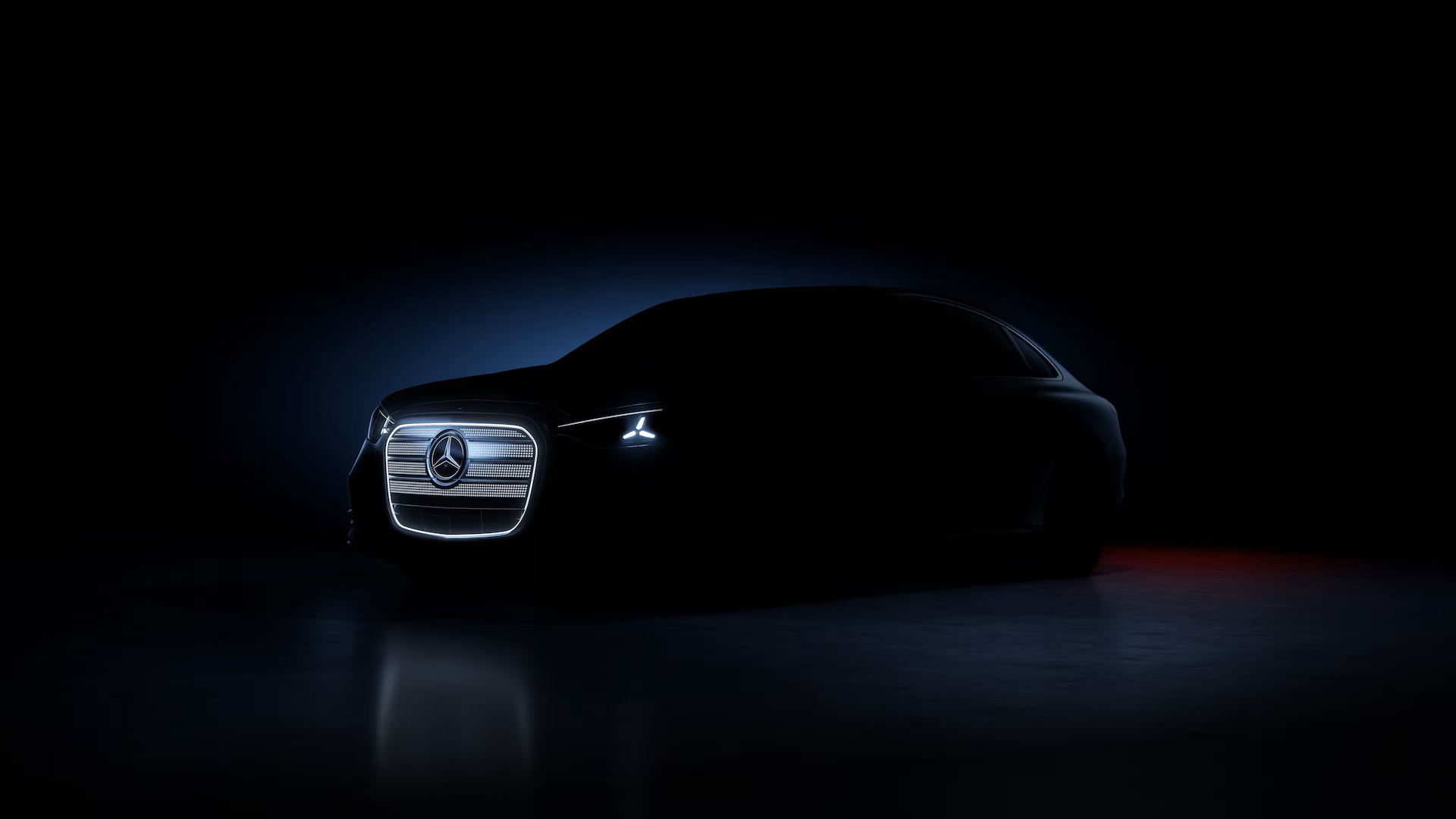 Mercedes Benz C Class Electric teaser 2026
