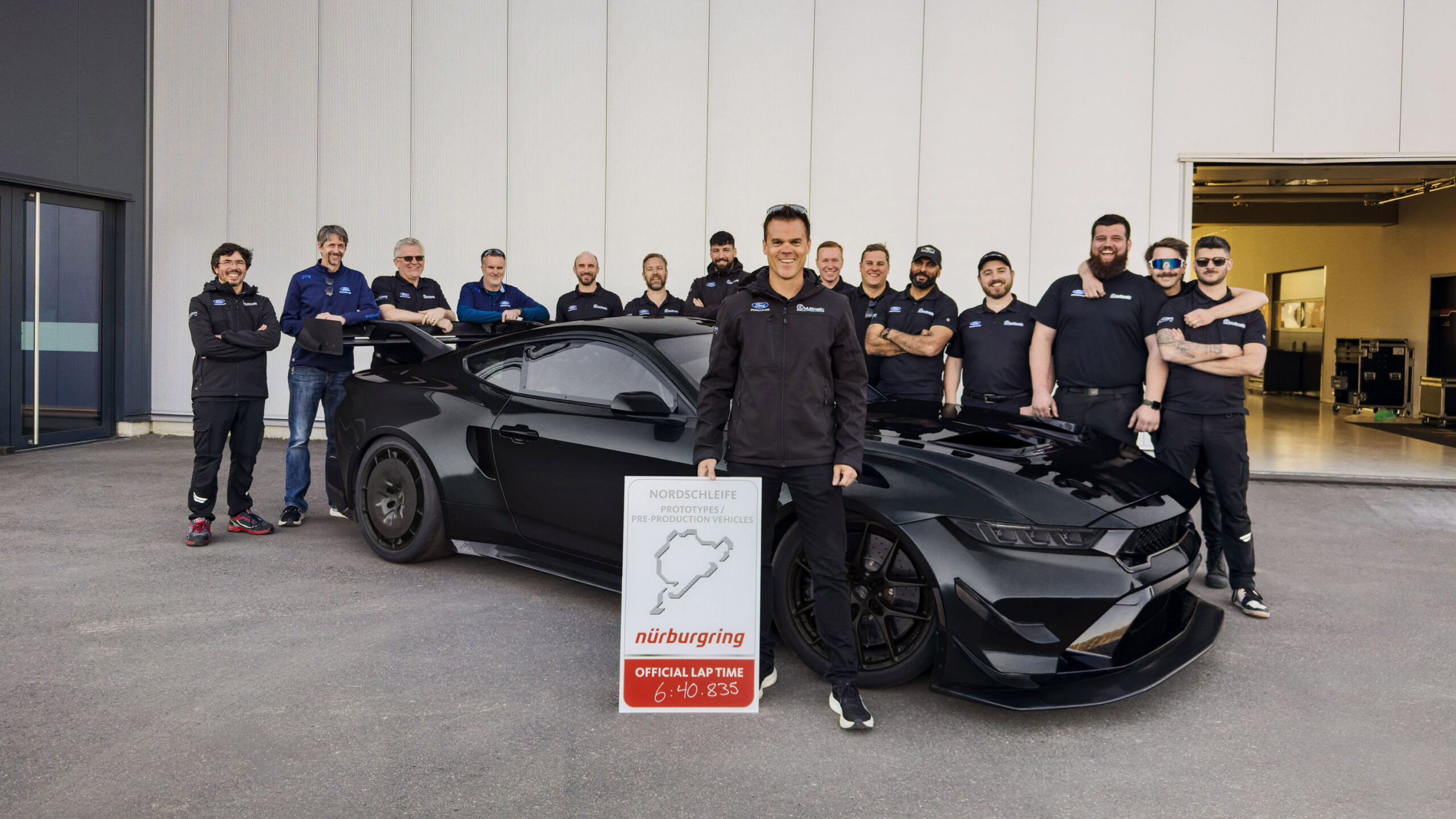 Mustang GTD Competition Nurburgring rekor 5