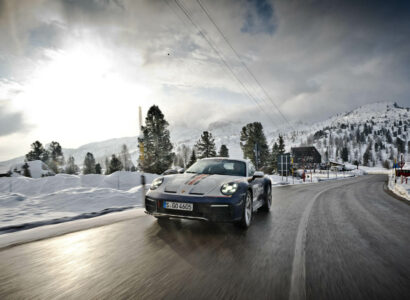Porsche 911 Dakar through the Dolomites (1)