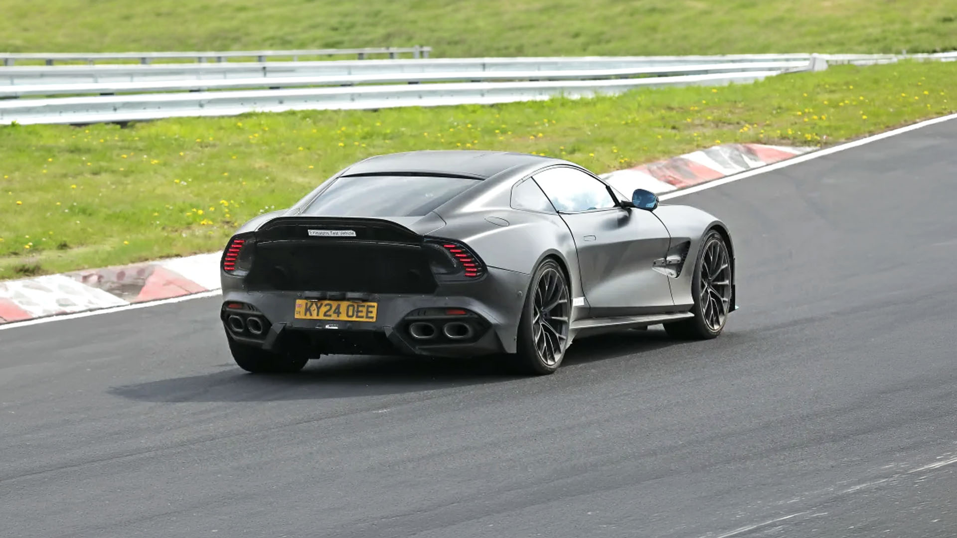 Aston Martin Vanquish S spy shots 3