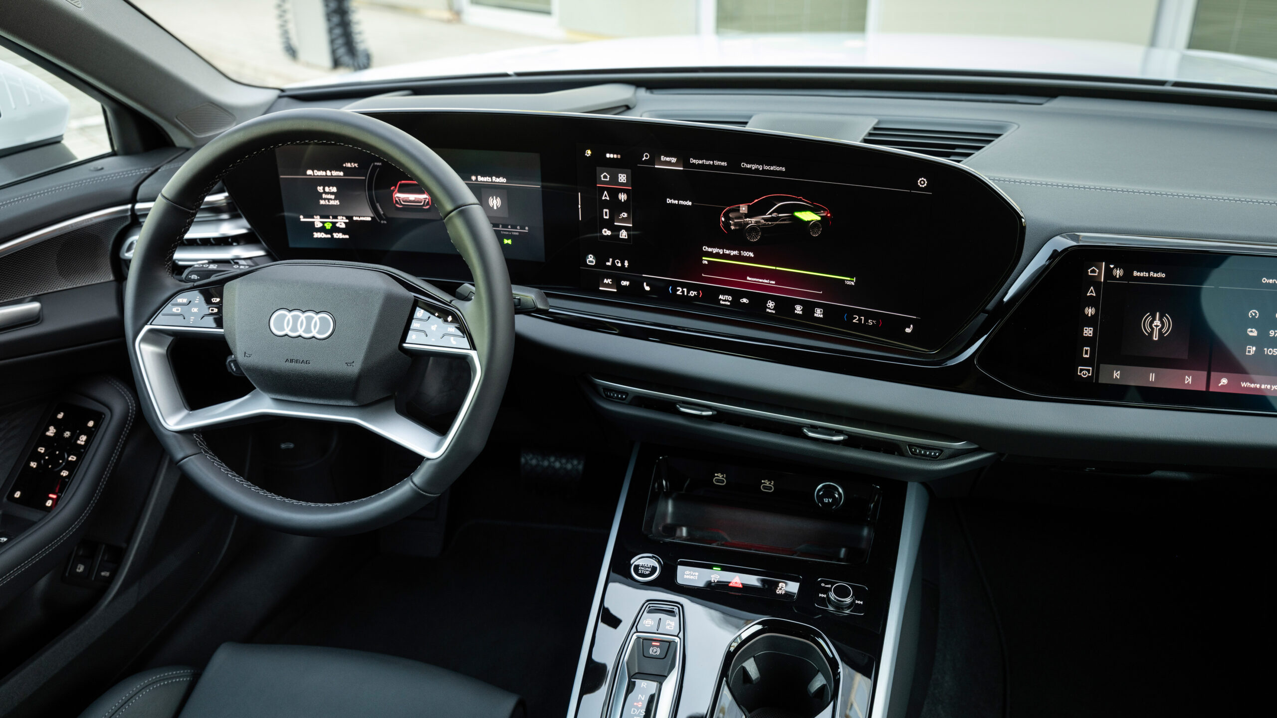 Audi A5 Sedan e hybrid quattro test drive 1 Audi A5 Sedan e hybrid quattro εσωτερικό