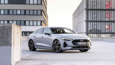 Audi A5 Sedan e hybrid quattro test drive 17