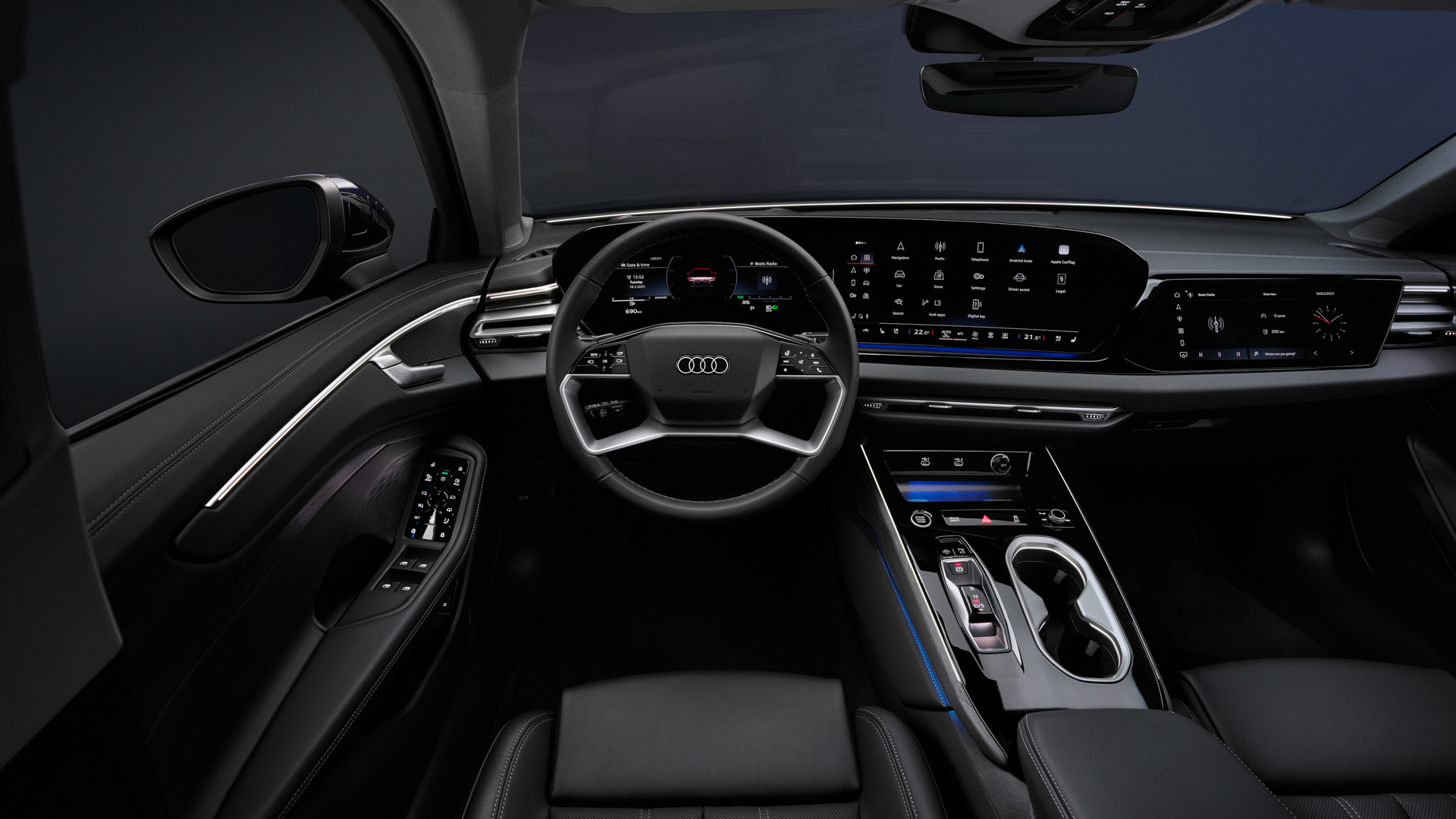 Audi A6 sedan TDI Stronic Quattro test drive 22 Audi A6 sedan TDI Stronic Quattro cockpit