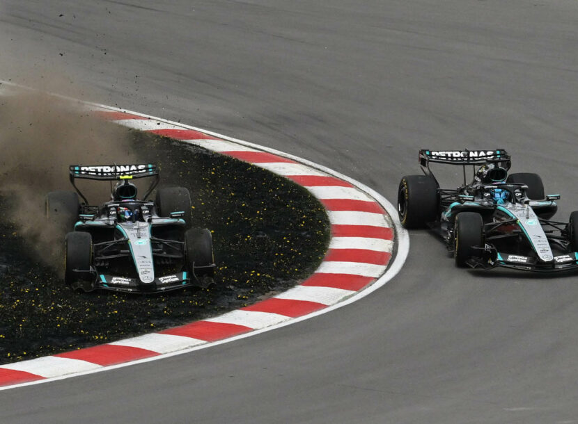 F1 George Russell & Andrea Kimi Antonelli (Mercedes) 2026 Canadian GP Sprint (1)