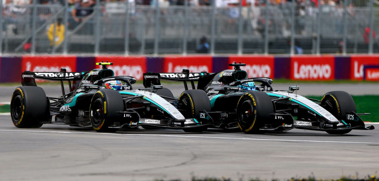 F1 George Russell & Andrea Kimi Antonelli (Mercedes) 2026 Canadian GP Sprint (3)