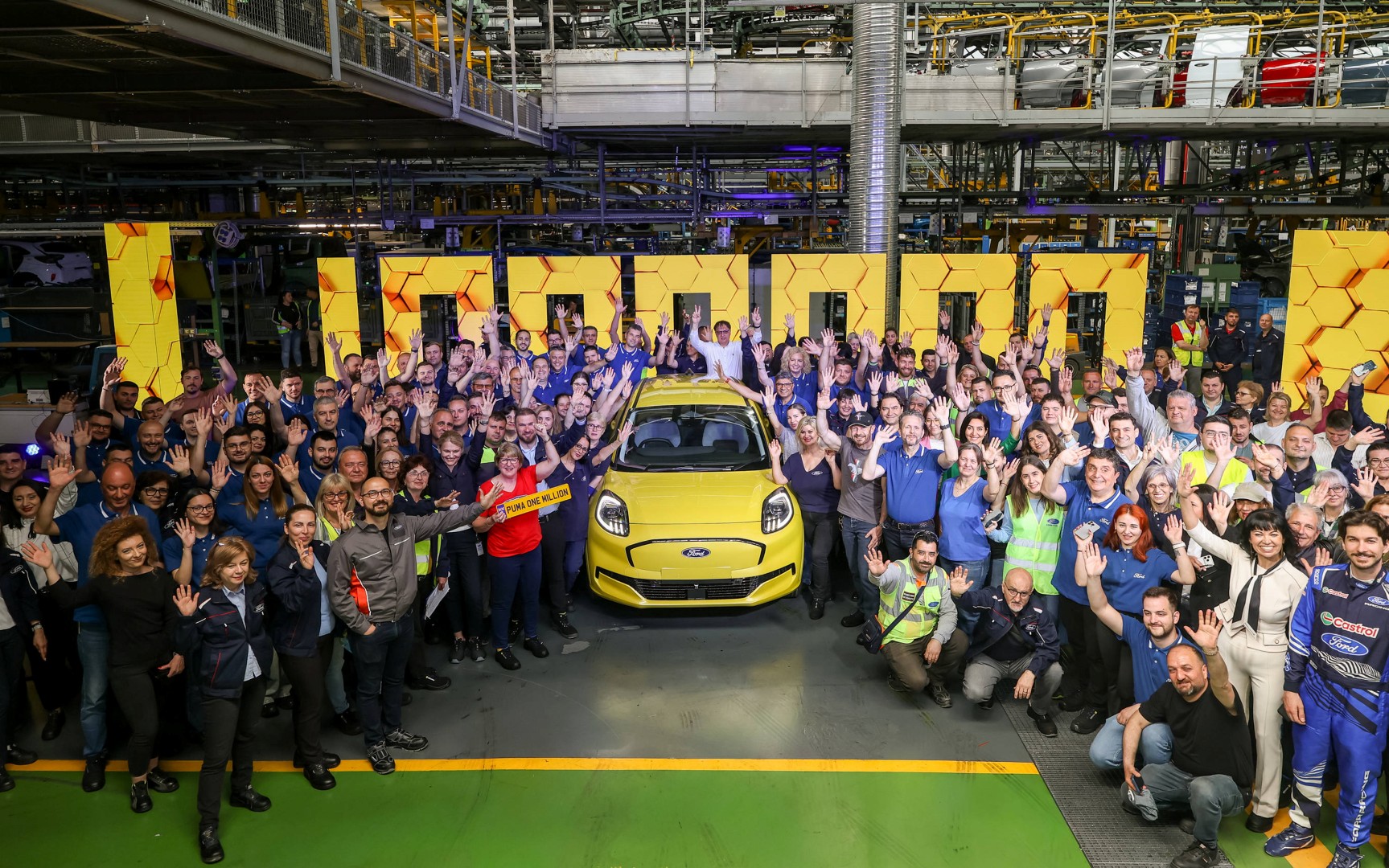 Ford Puma 1 Million 4 To εκατομμυριοστό Ford Puma είναι πλέον γεγονός