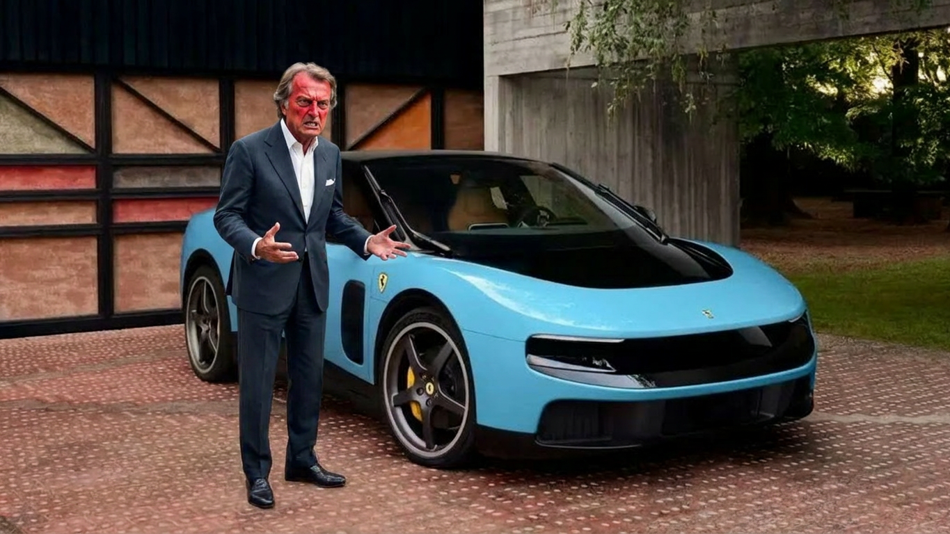 Luca di Montezemolo Ferrari Luce Luca di Montezemolo Ferrari Luce εκνευρισμένος