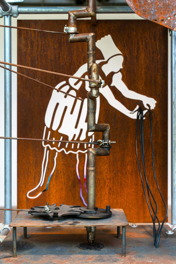 Randomroutines, Luddite automation 2014 2024 (detail)