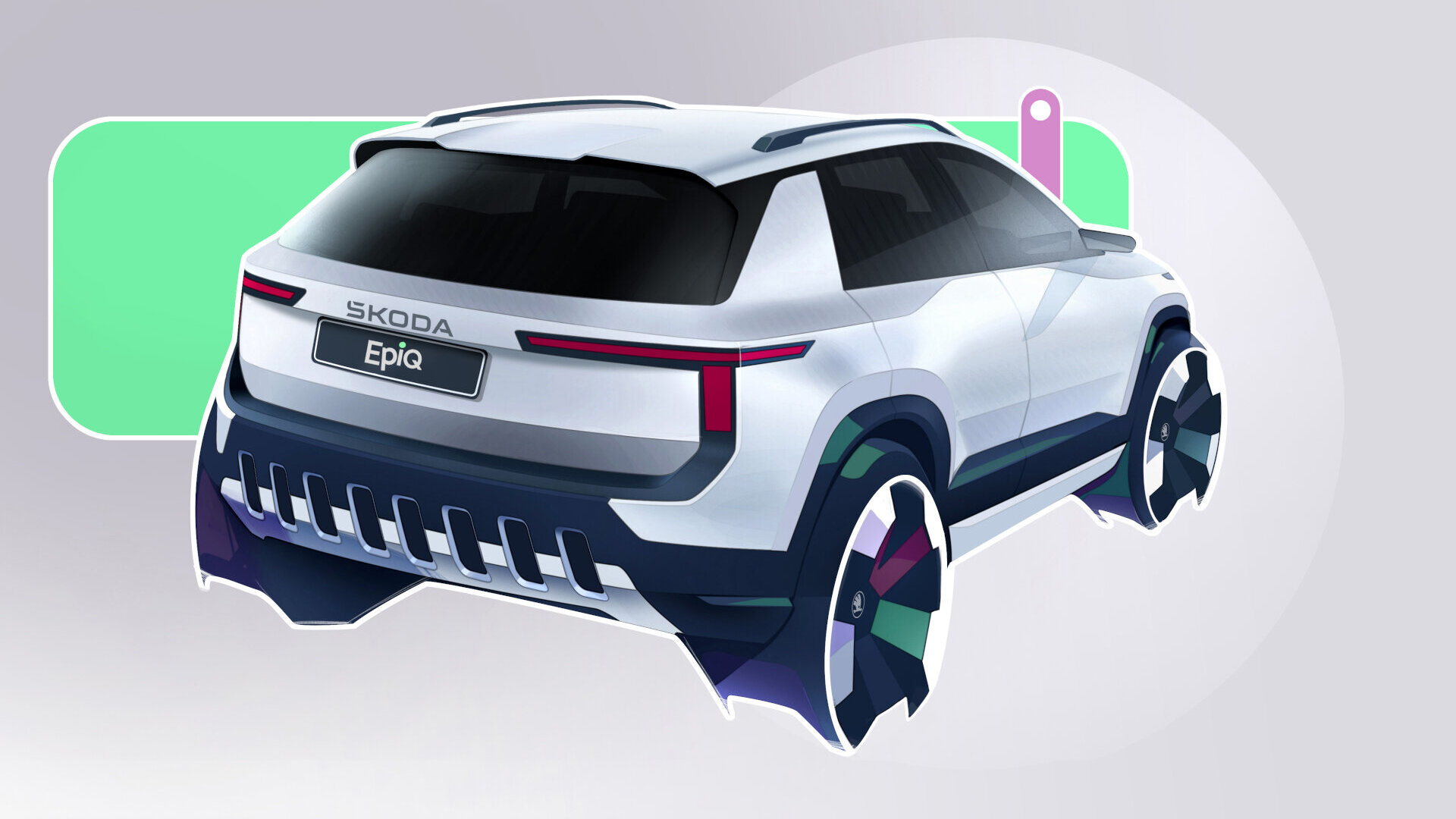 Skoda Epiq Sketches (2)