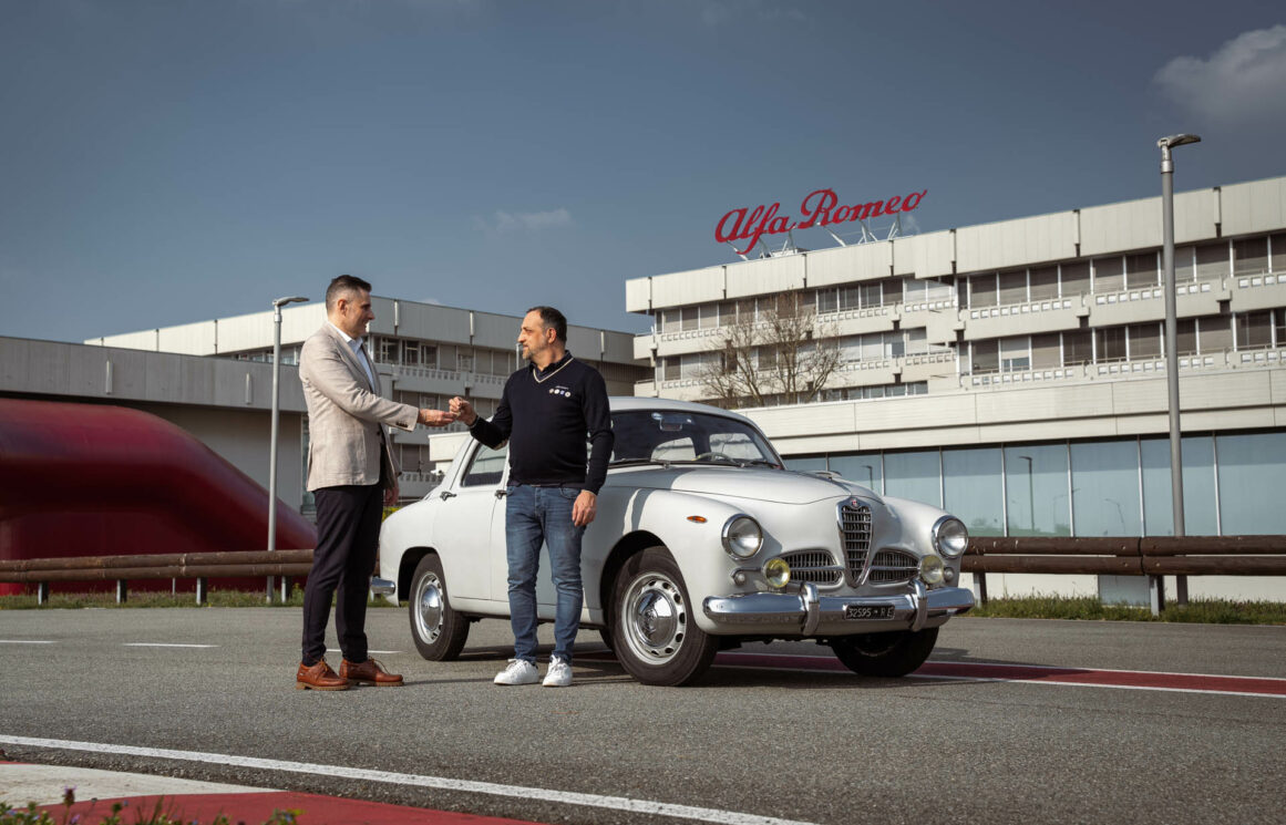 Test drive at Museo Storico Alfa Romeo track(1)