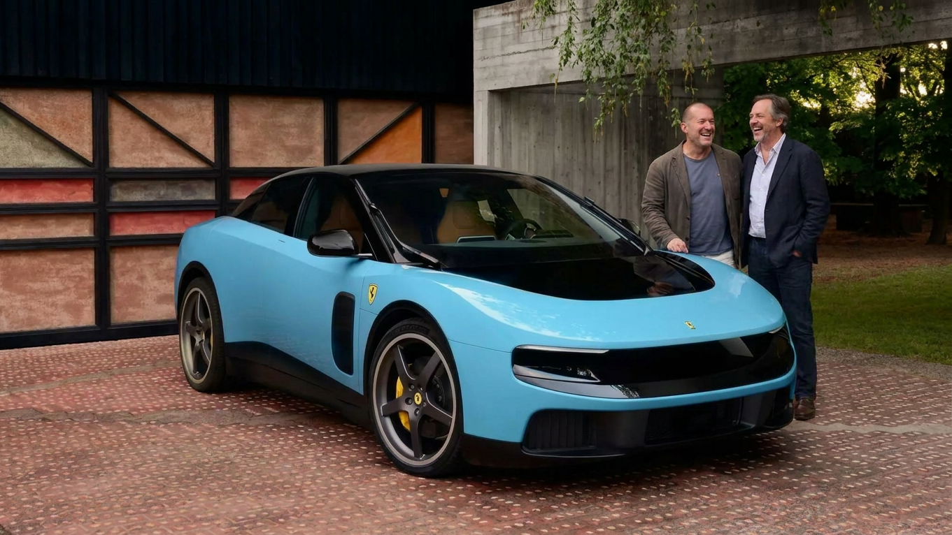 ferrari luce Jony Ive Marc Newson ferrari luce Jony Ive Marc Newson