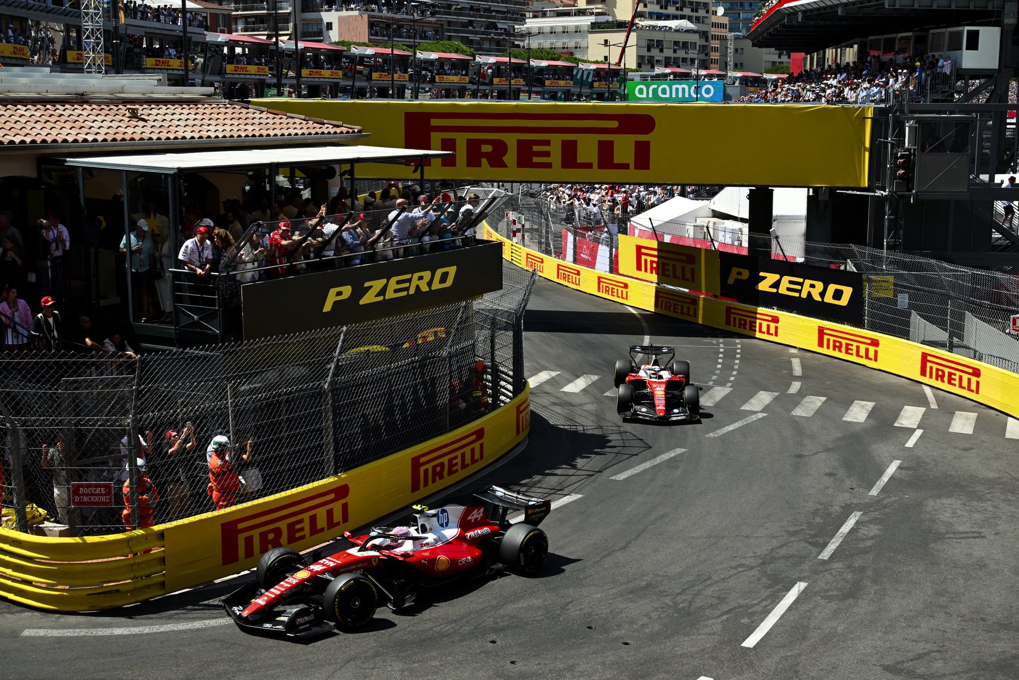 F1 Lewis Hamilton & Charles Leclerc (Ferrari) GP Μονακό 2026 F1 Lewis Hamilton & Charles Leclerc (Ferrari) GP Μονακό 2026