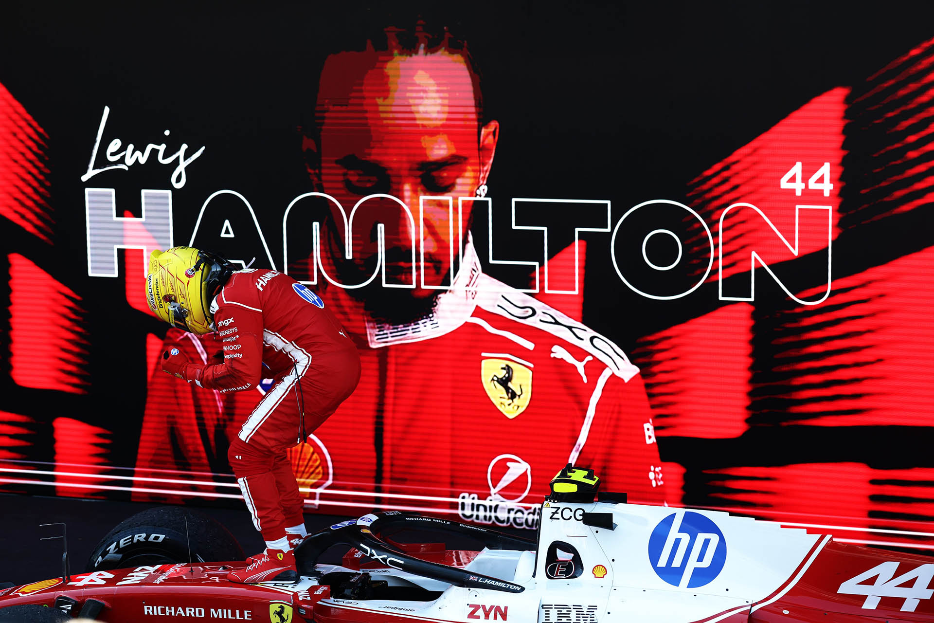 F1 Lewis Hamilton (Ferrari) 2026 Barcelona GP