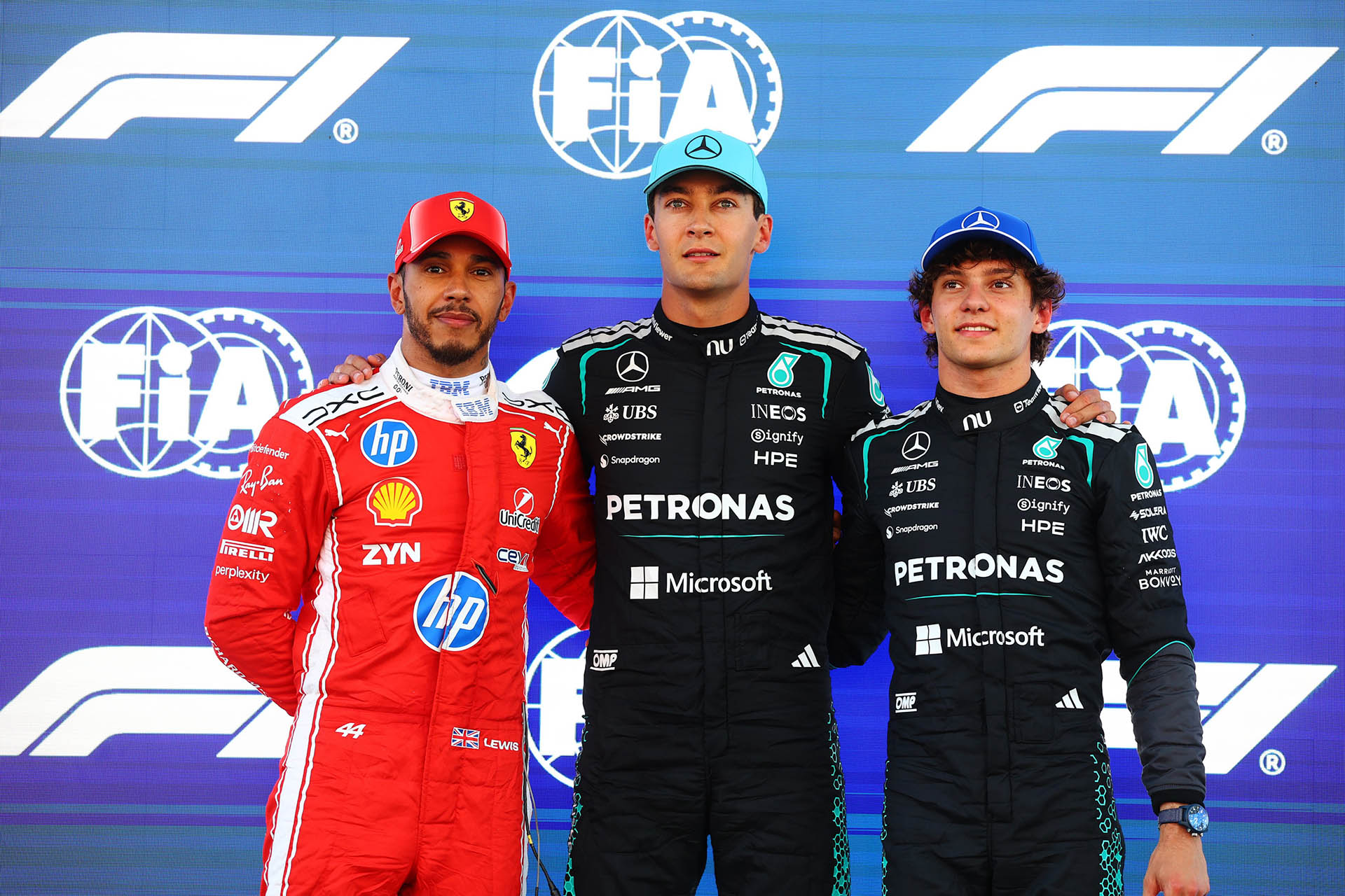 F1 Lewis Hamilton, George Russell, Kimi Antonelli 2026 Barcelona GP F1 Lewis Hamilton, George Russell, Kimi Antonelli 2026 Barcelona GP